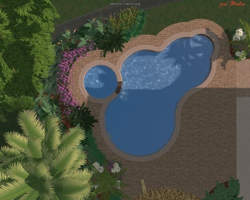 custom pool design 15