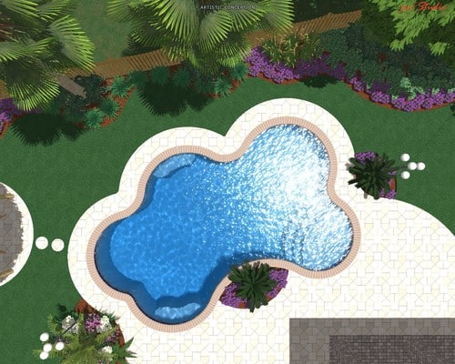 custom pool design 55