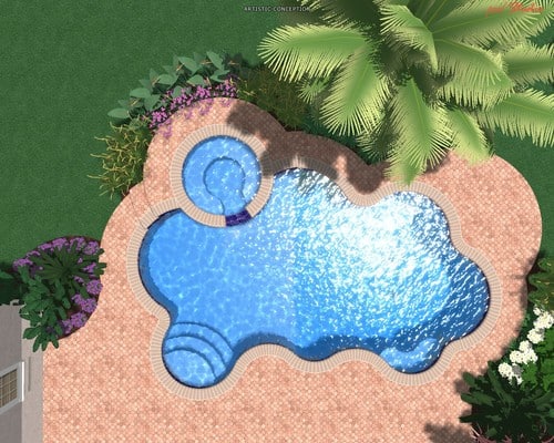 custom pool design 65