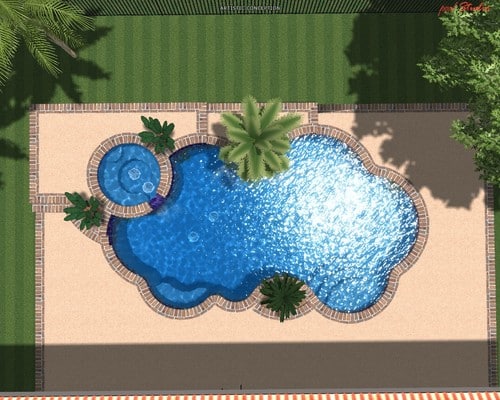 custom pool design 70