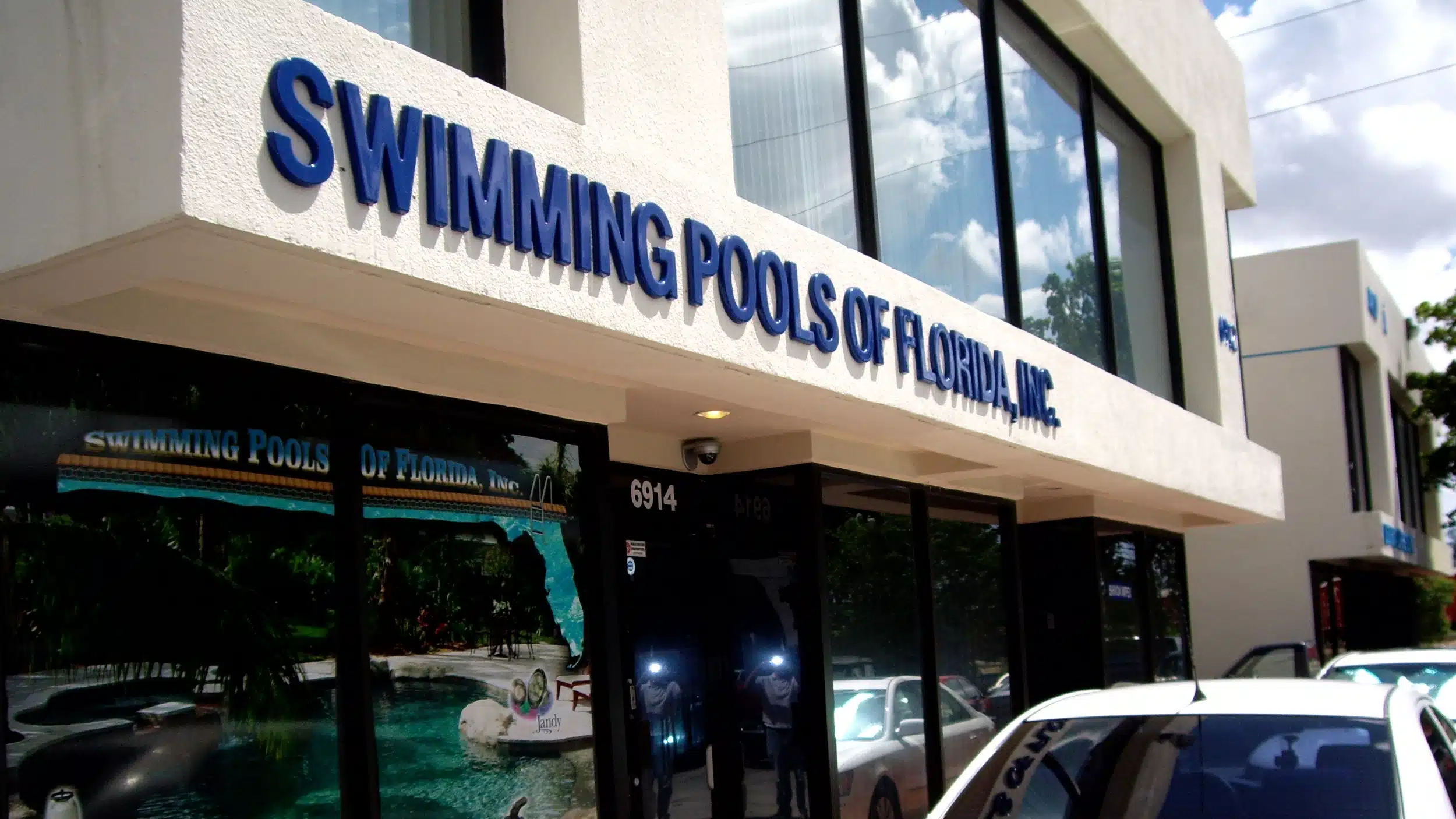 Showroom of Swimming Pools of Florida